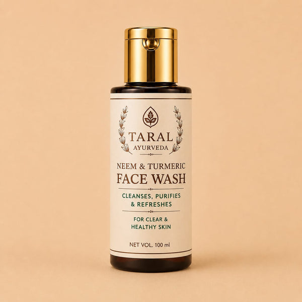 Taral Ayurveda Neem & Turmeric Face Wash (100ml)